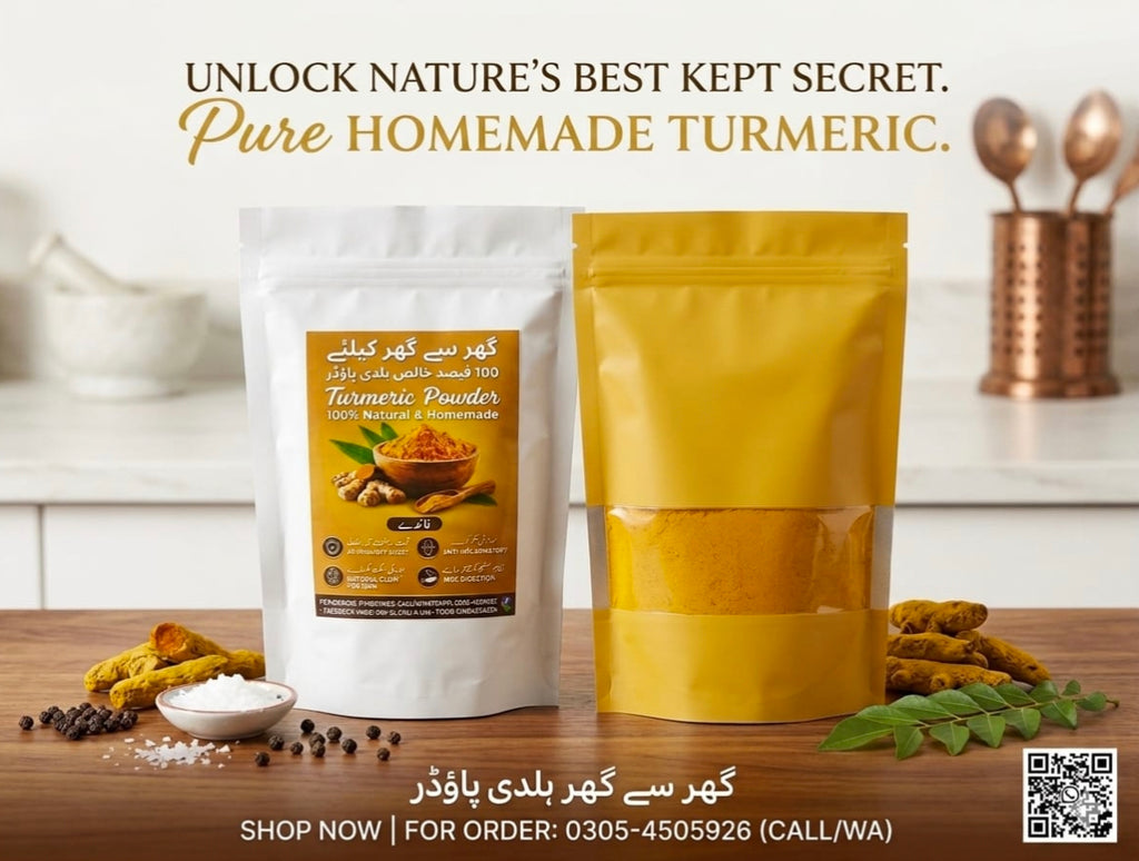 Pure Turmeric Powder 200g | Premium Quality Haldi | Natural & Fresh Spice
